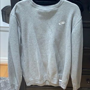 Nike gray crewneck